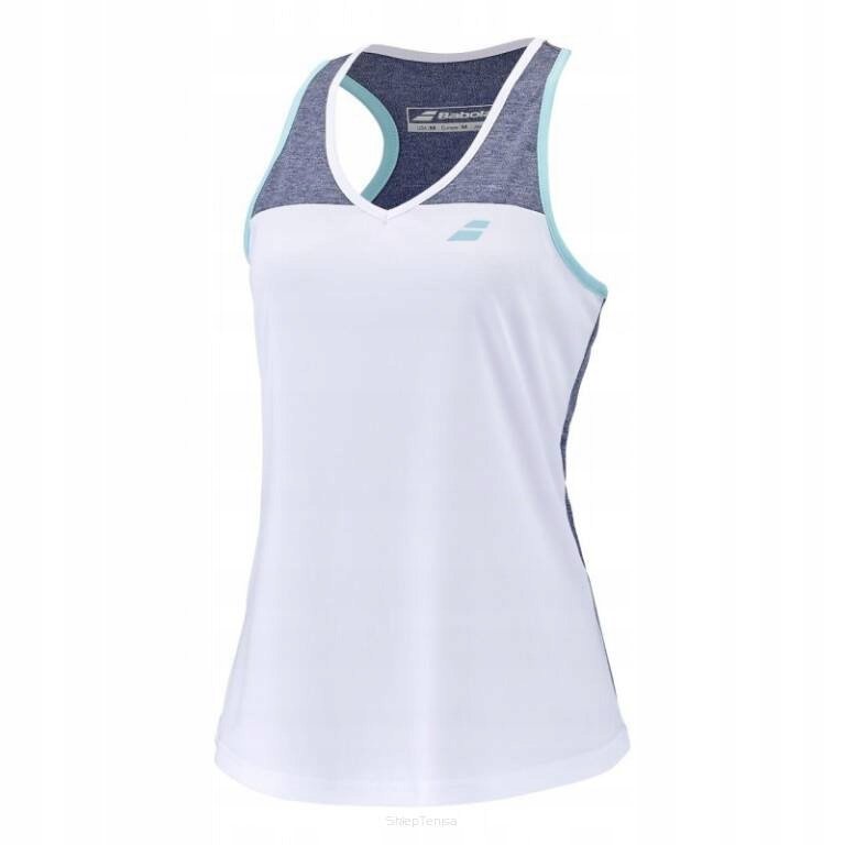 BABOLAT PLAY TANK JR WHITE