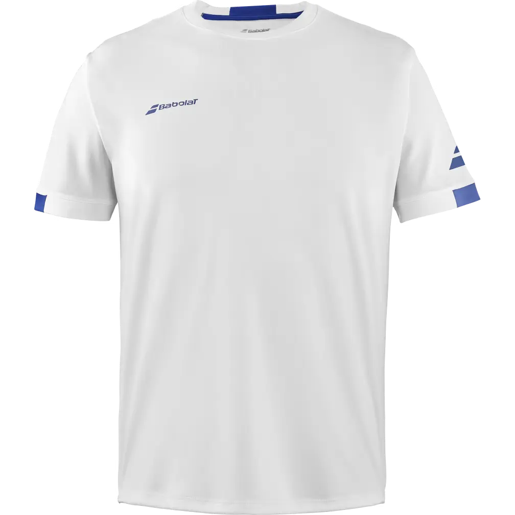 [211743] BABOLAT PLAY CREW NECK TEE WHITE  (M)