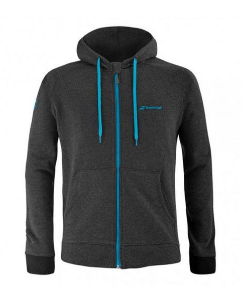 BABOLAT EXERCISE HOOD JACKET DARK GRAY
