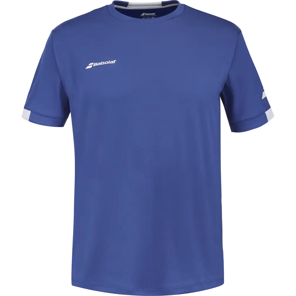 [211753] BABOLAT PLAY CREW NECK TEE BLUE (M)
