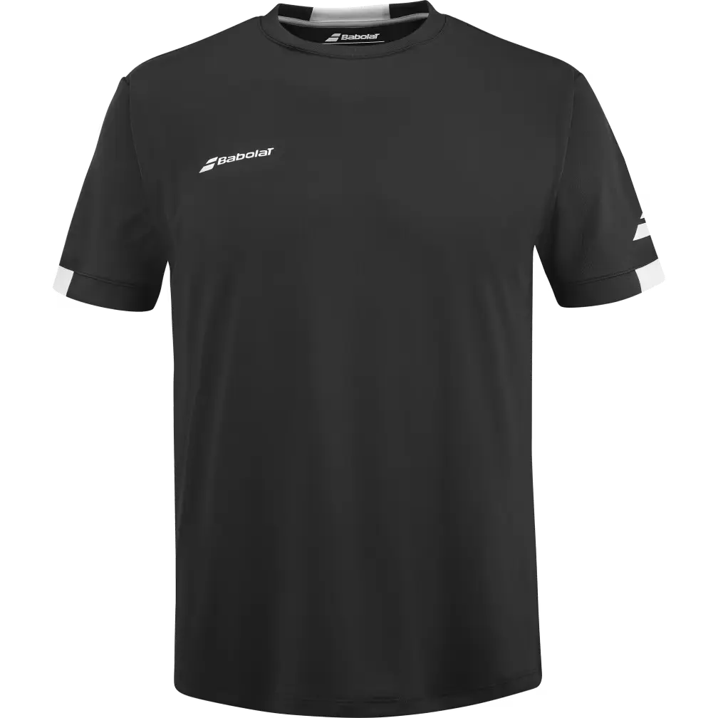 [211748] BABOLAT PLAY CREW NECK TEE BLACK (M)