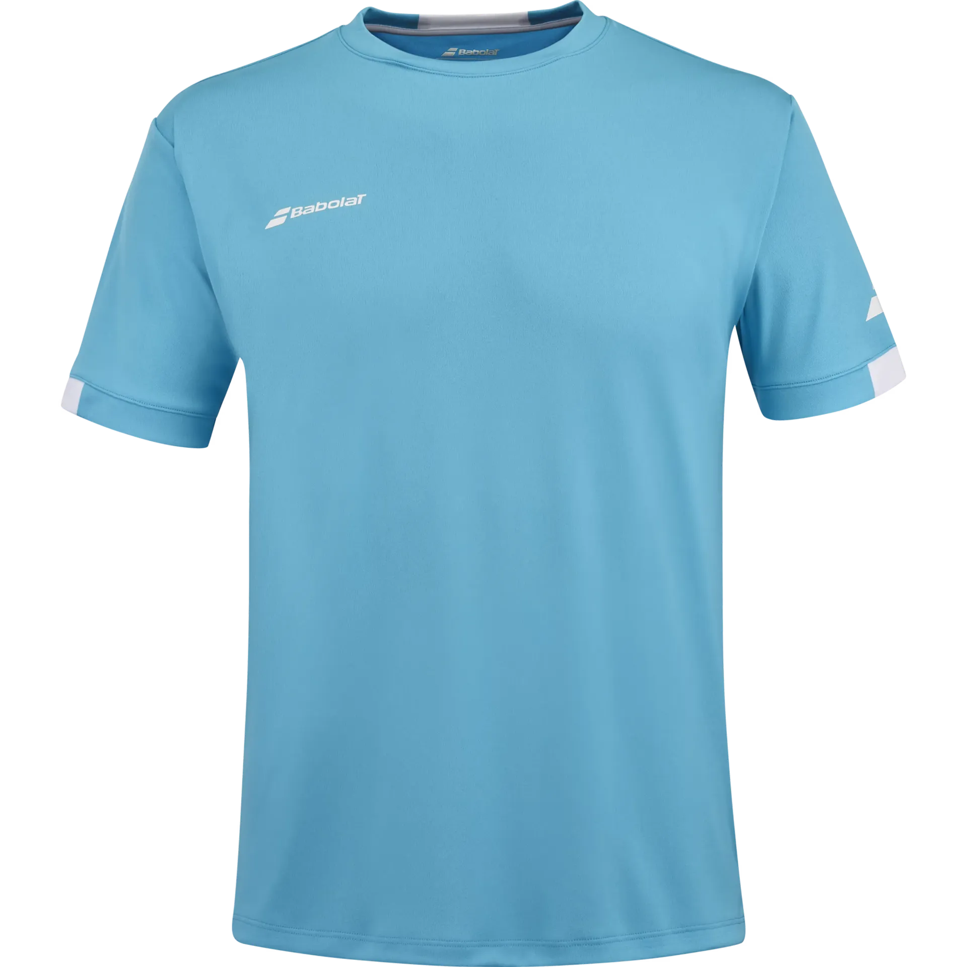BABOLAT PLAY CREW NECK TEE LITE BLUE