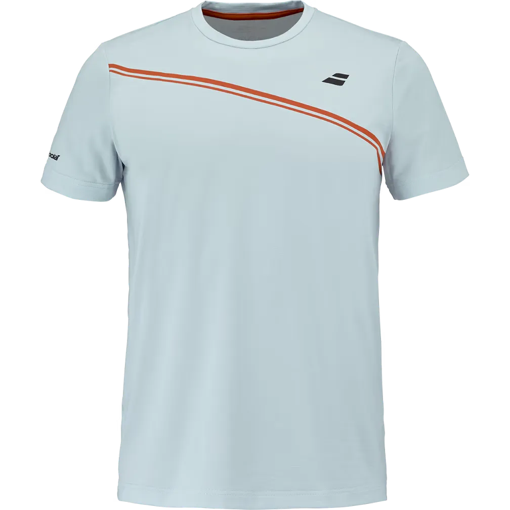 BABOLAT PLAY CREW NECK TEE LIGHT BLUE