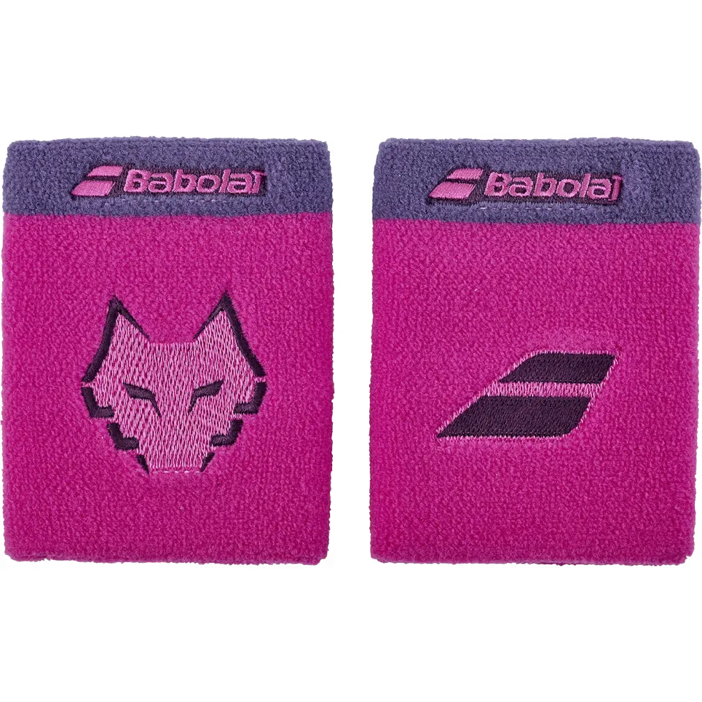 BABOLAT TERRY JUMBO WRISTBAND LEBRON RASPBERRY