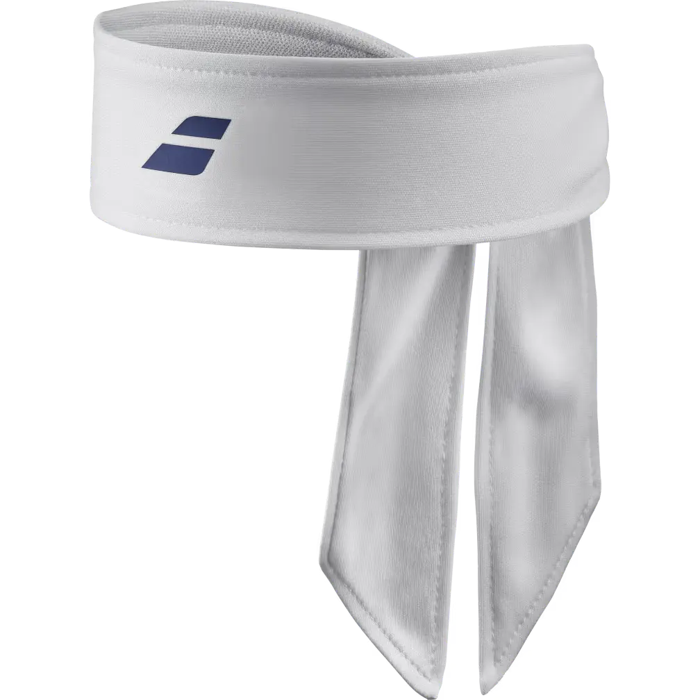 [211627] BABOLAT TIE HEADBAND WHITE