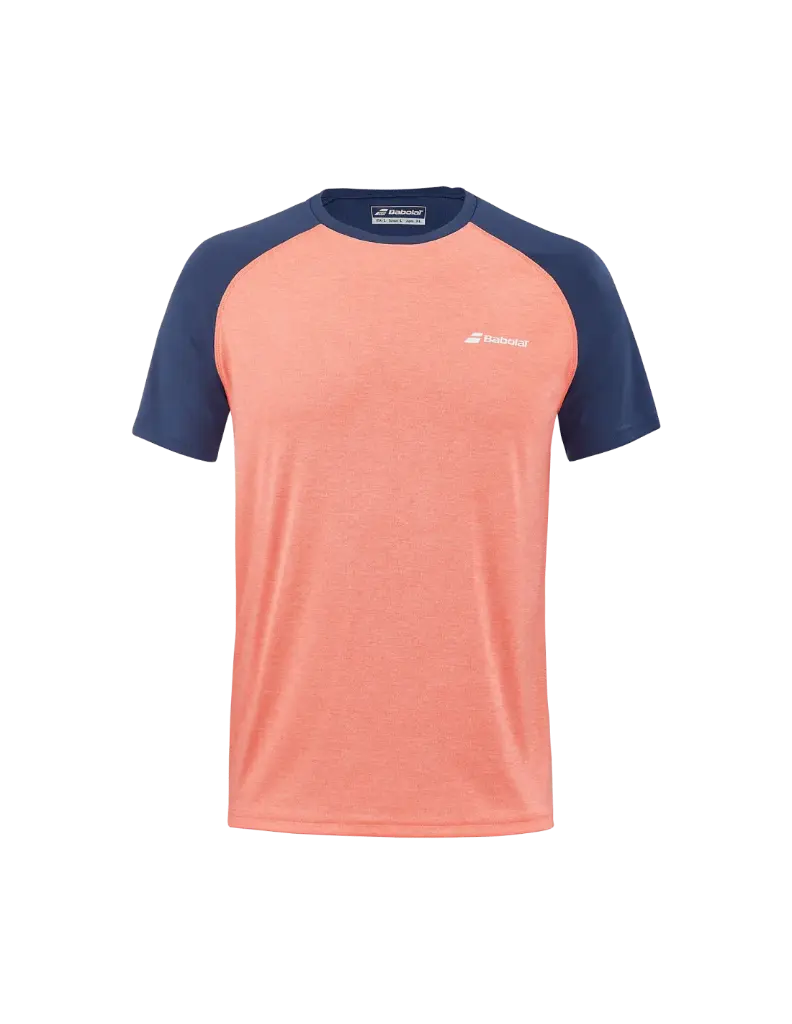 BABOLAT PLAY CREW NECK TEE ORANGE L