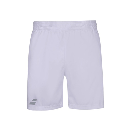 BABOLAT PLAY SHORT JR WHITE