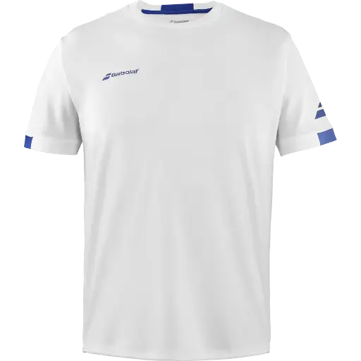 BABOLAT PLAY CREW NECK TEE WHITE 