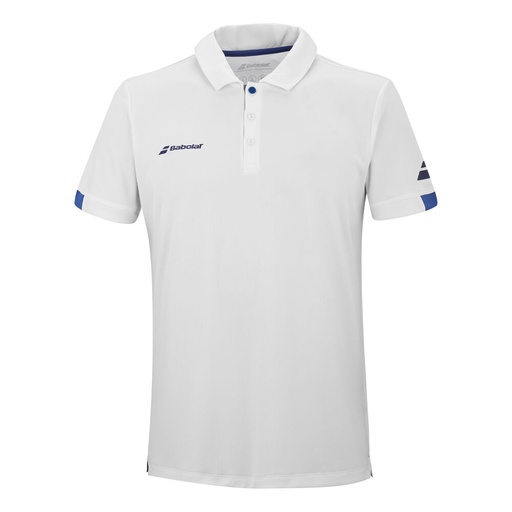 BABOLAT PLAY POLO TEE WHITE